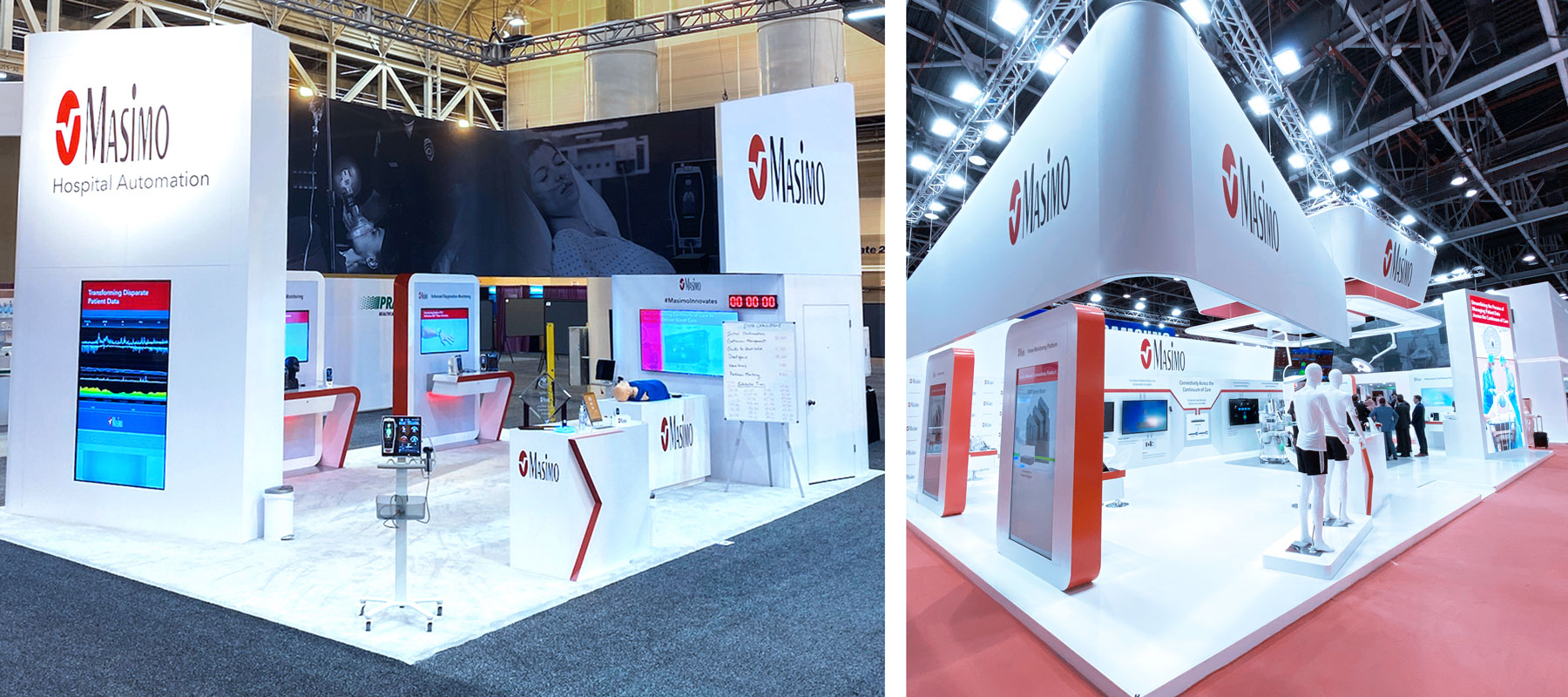 Masimo Trade Show Exhibit