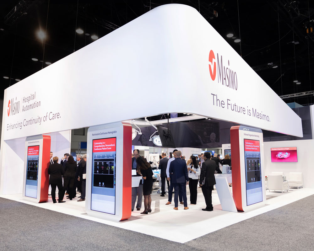 Masimo Trade Show Exhibit