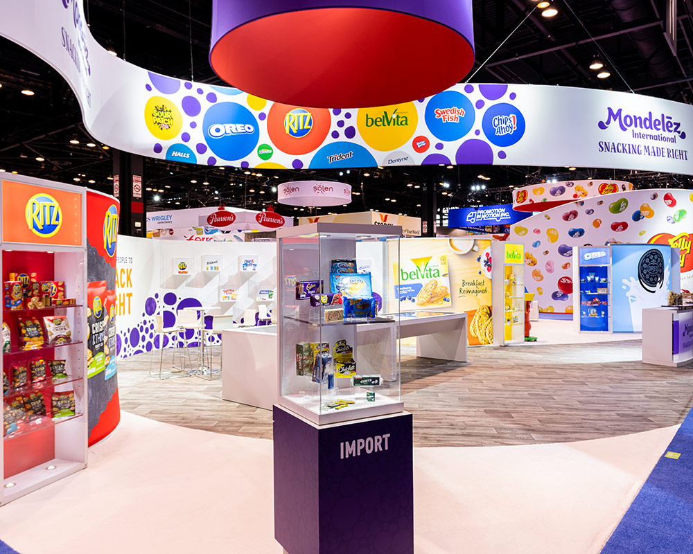 Mondelez Trade Show Exhibit