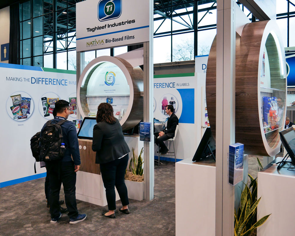 Taghleef Trade Show Exhibit