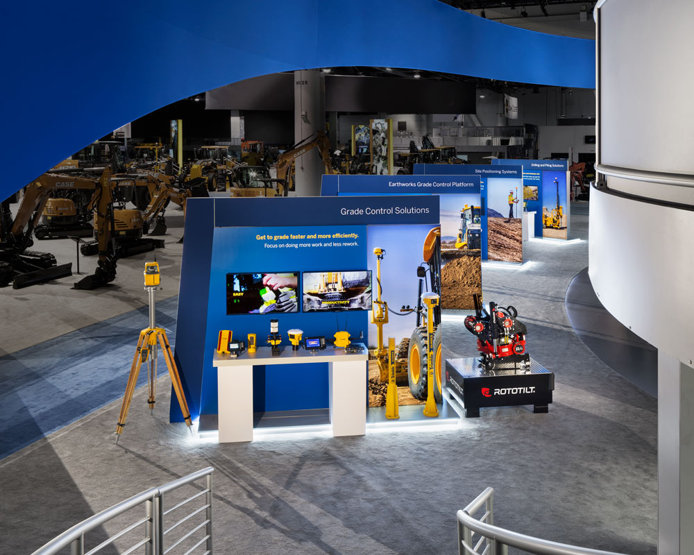 Trimble Trade Show Exhibit