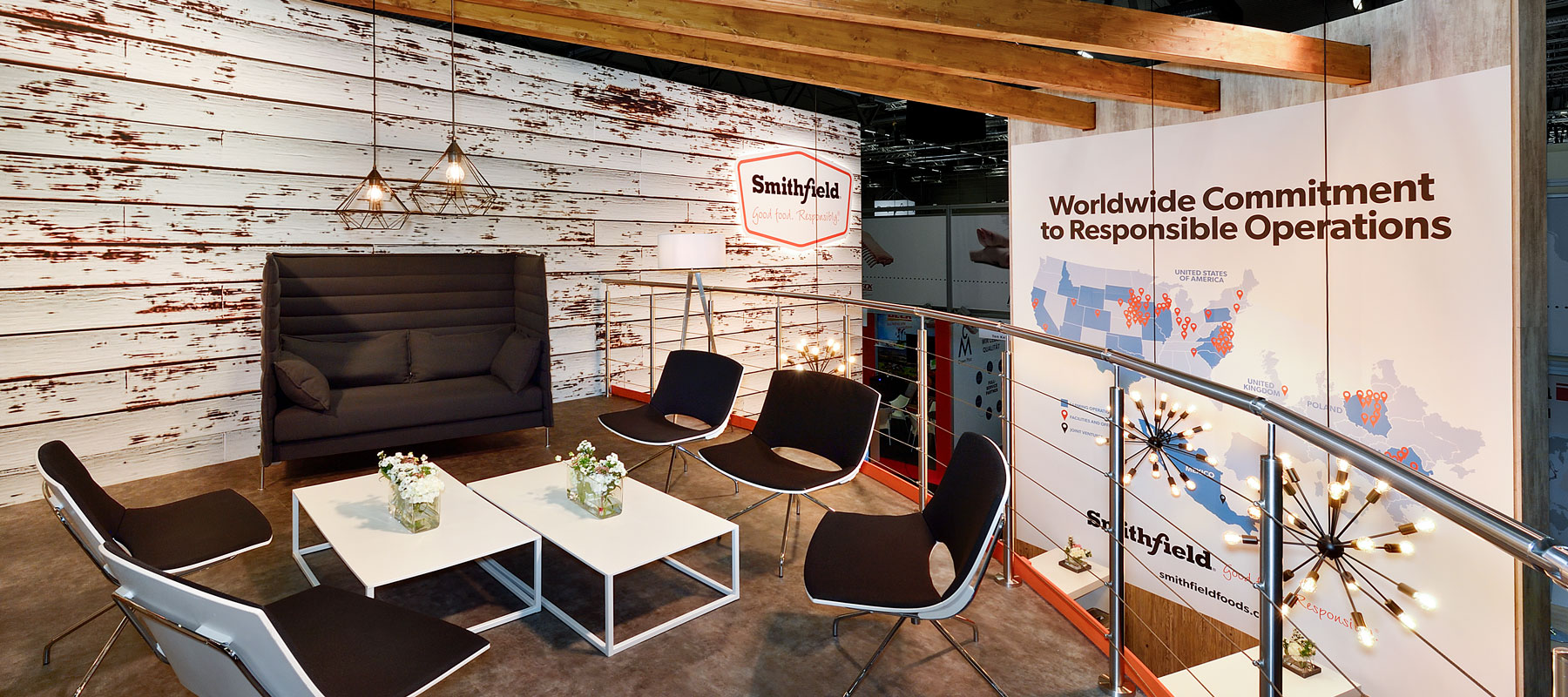 Smithfield Foods International Trade Show Exhibit