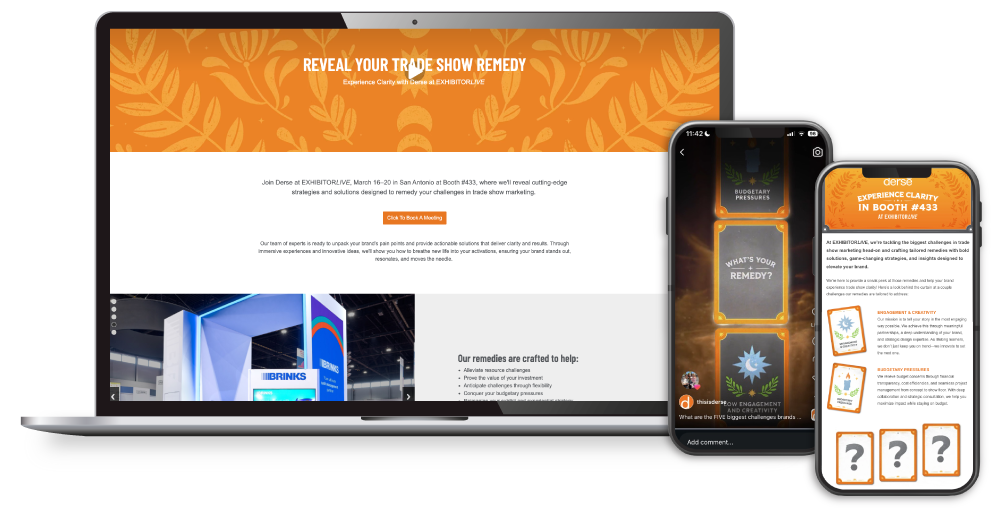Derse ExhibitorLIVE Trade Show Pre Show Marketing
