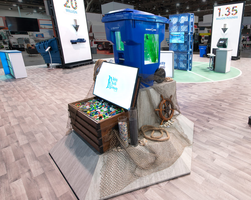 Derse Rehrig Sustainable Exhibit Booth