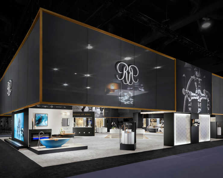 The House of Rohl Trade Show Exhibit