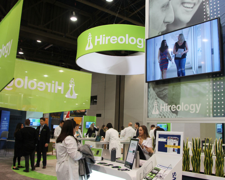 Hireology Trade Show Exhibit