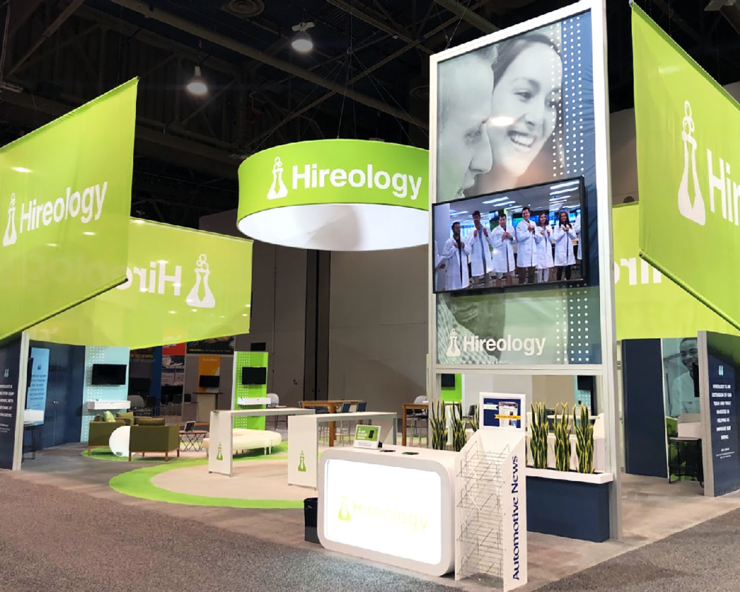 Hireology Trade Show Exhibit