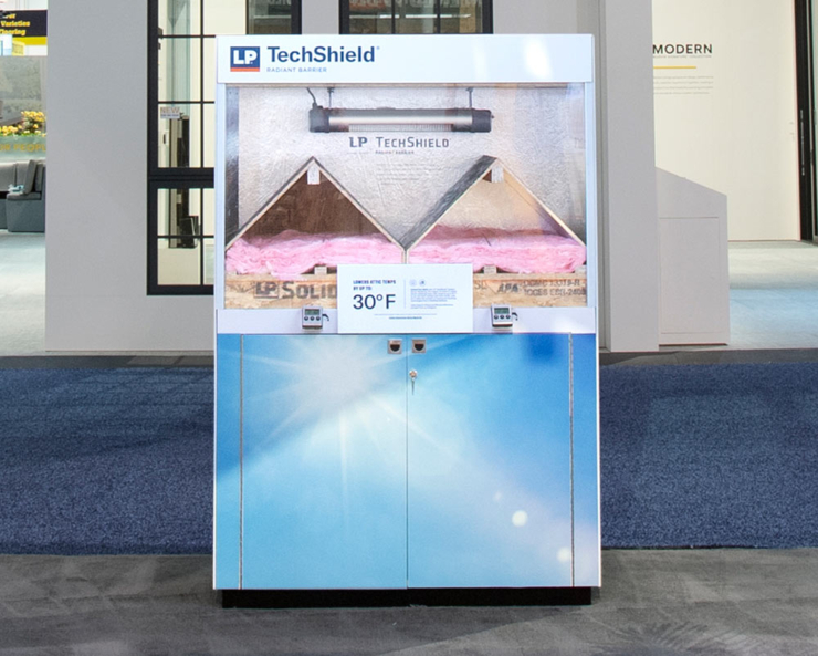 Derse Exhibit Booth Product Display