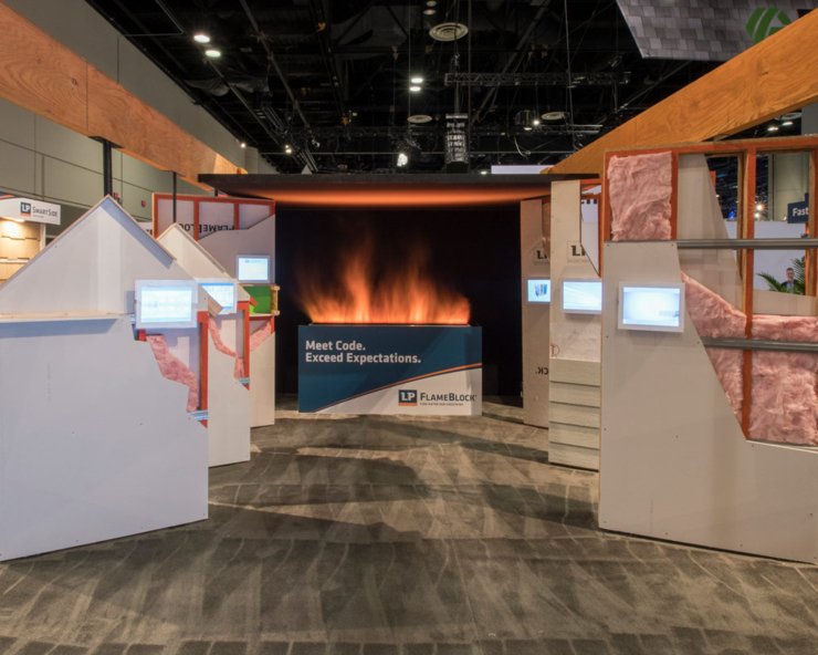 Derse Trade Show Booth Product Display