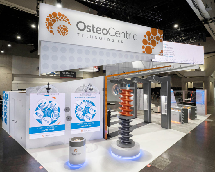 Derse Trade Show Booth OsteoCentric