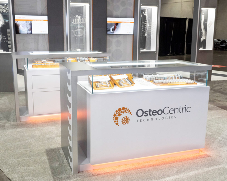 Derse Trade Show Booth OsteoCentric